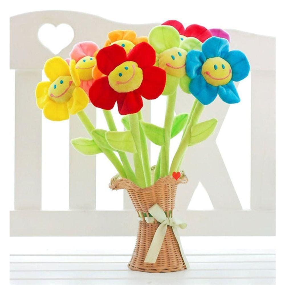10pcs/set pelúcia quarto decorações plantas brinquedo cortina clipe su