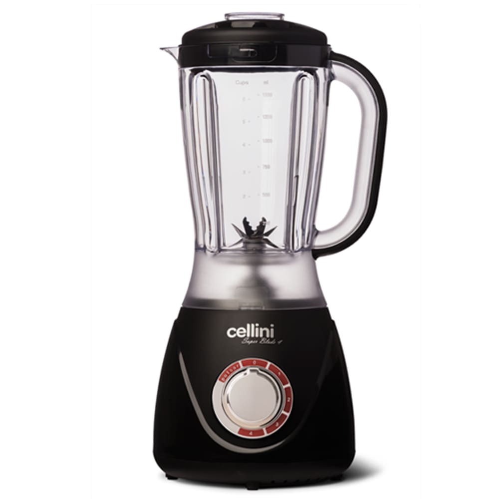 Liquidificador Cellini Super Blade 4 1000W Preto