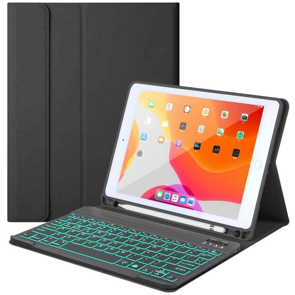Capa para tablet Lenovo com 7 cores retroiluminadas Bluetoot