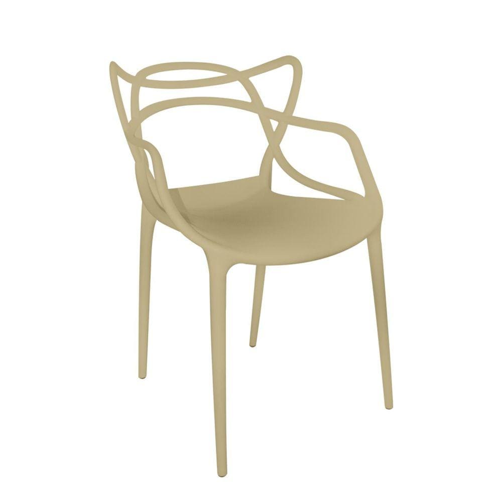 Cadeira para Sala de Estar Berrini  Cinza
