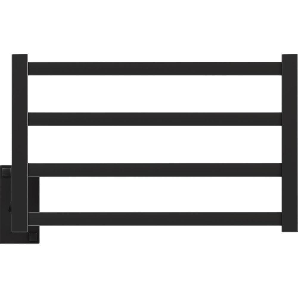 Toalheiro Aquecido Thermo Square Clean Bivolt e Bilateral Preto Fosco