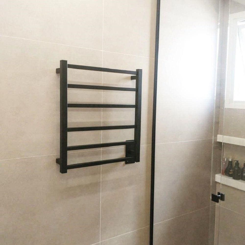 Toalheiro Aquecido Thermo Prime Clean Bivolt e Bilateral Preto Fosco