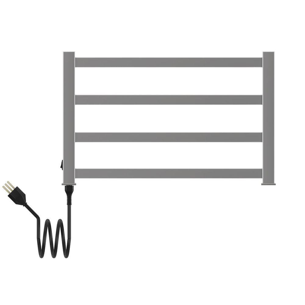 Toalheiro Aquecido Thermo Square Bivolt e Bilateral Inox Polido