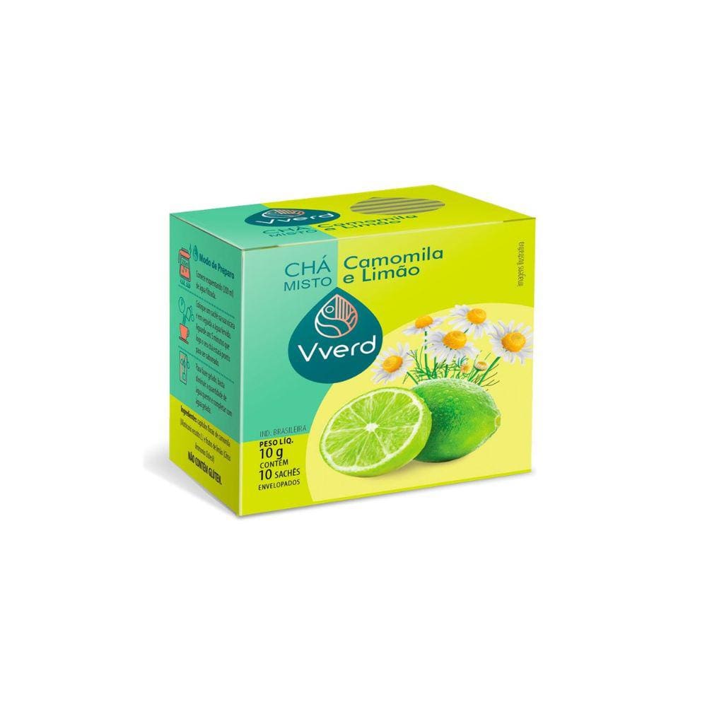 Chá Misto Camomila e Limão - Vverd