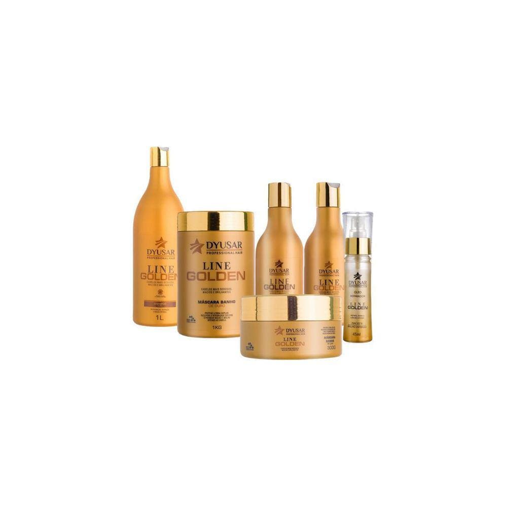 Kit De Hidratação Ouro Dyusar Cosméticos