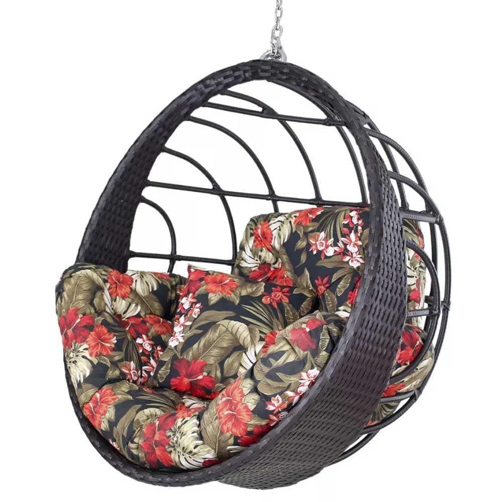 Balanço Fibra Sintética Hungria Varanda Trama Tabaco