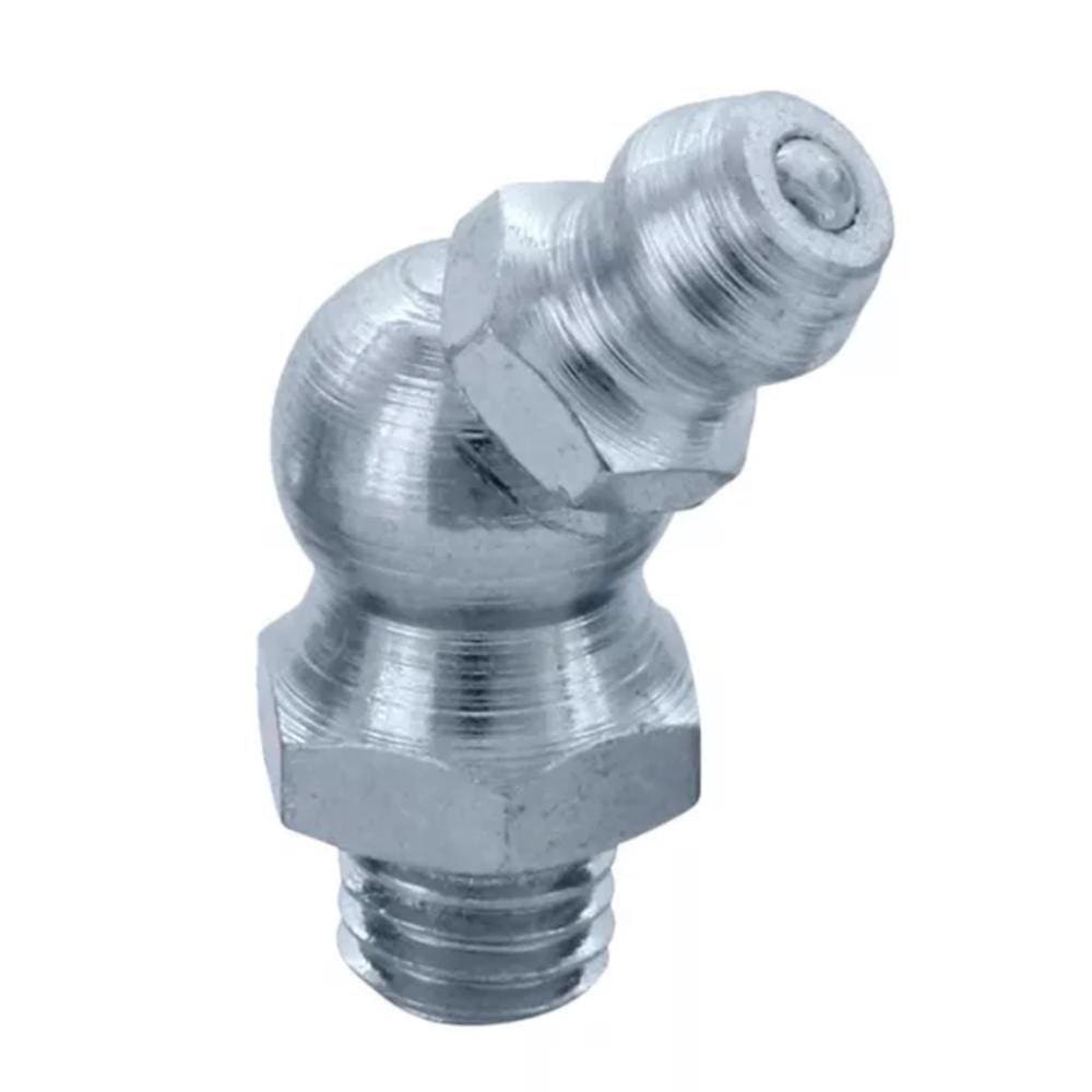 GRAXEIRA ACO ZINCADO 45° 1/8” BSP-28 FNT-1019 FIONTAR