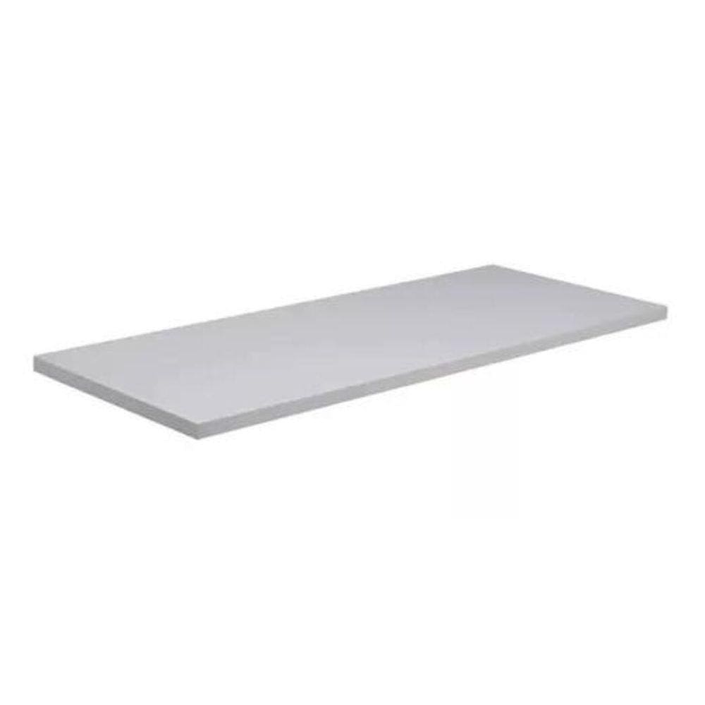 1 Prateleira Bancada Branca Com Suporte Invisivel 100X20