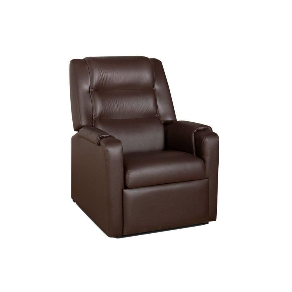 Poltrona Reclinável P- Sala Eclipse Mandala Two Way Courano Marrom - Probel