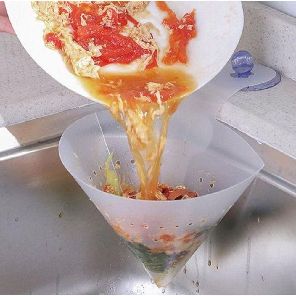 Filtros de Lixo Funil Multiuso - Pia Cozinha