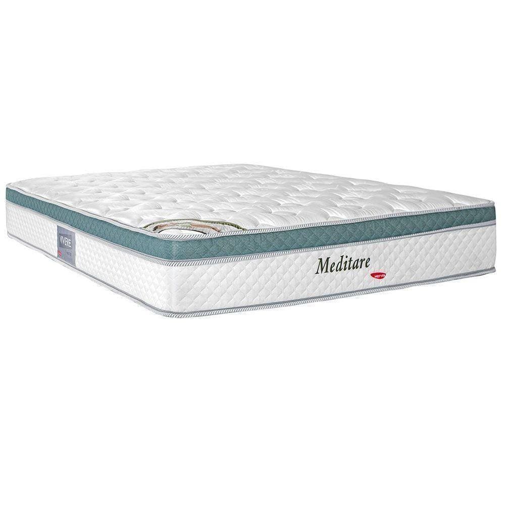 Colchão King Molas Ensacadas Meditare Euro Pillow (193x203x29) Herval