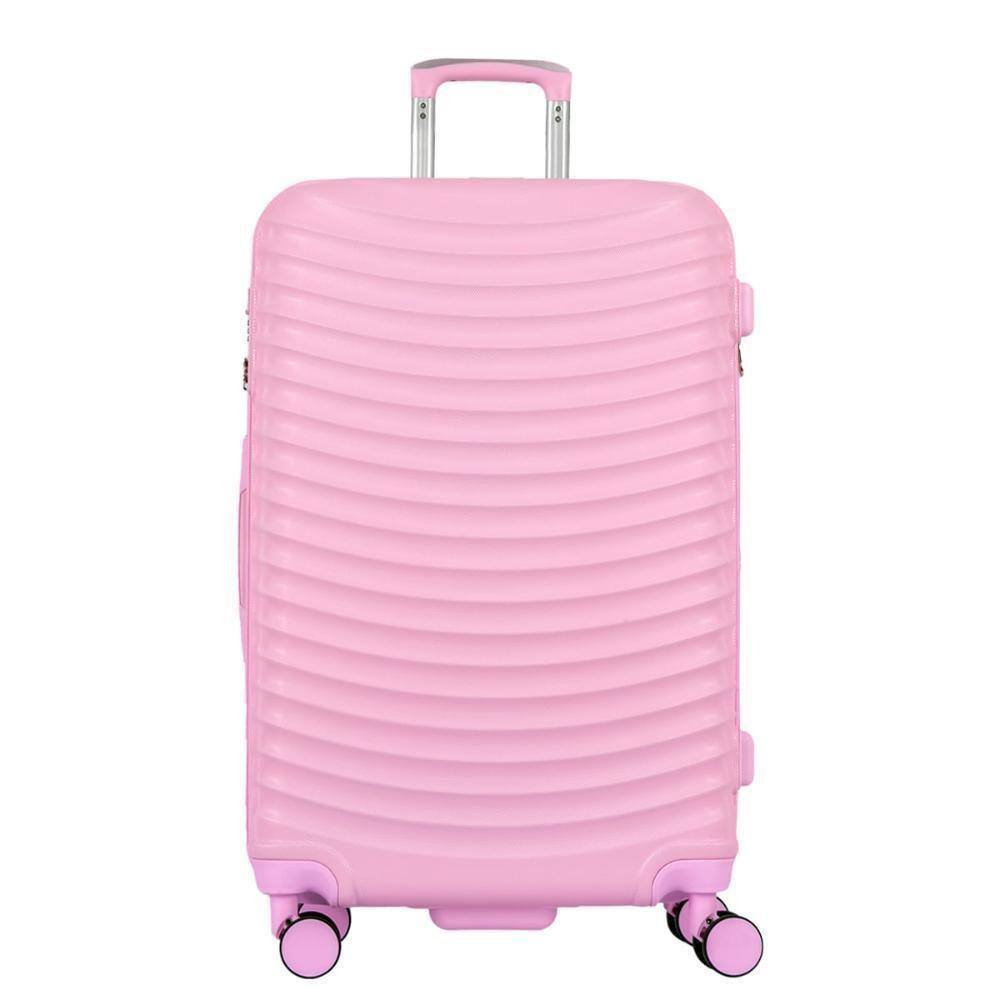 Mala De Viagem Grande Com Rodas 360 Vega 3T - Rosa