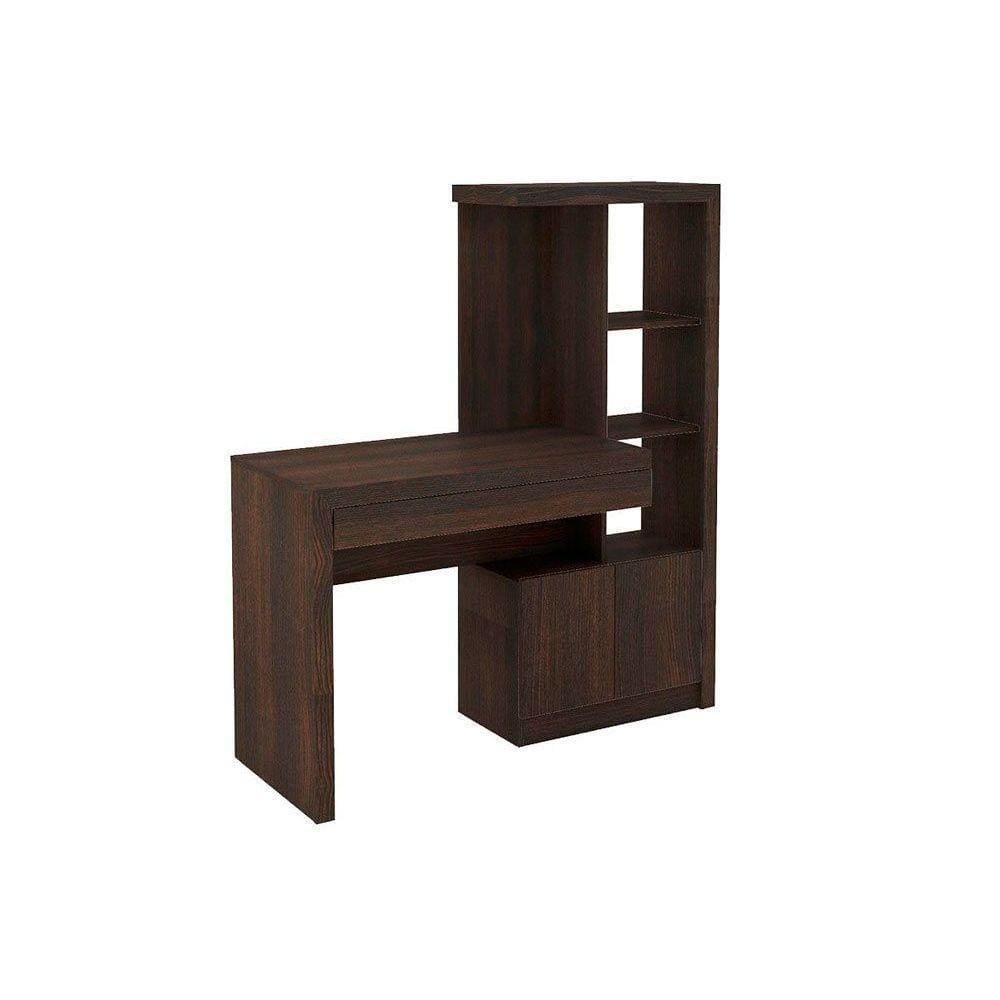 Mesa Escrivaninha Casal Me4143 C/ 2 Portas E 1 Gaveta Rústico - Tecno Mobili