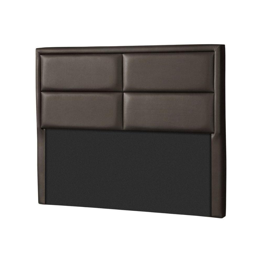 Cabeceira Cama Box Estofada Casal New York Courano Marrom - Probel