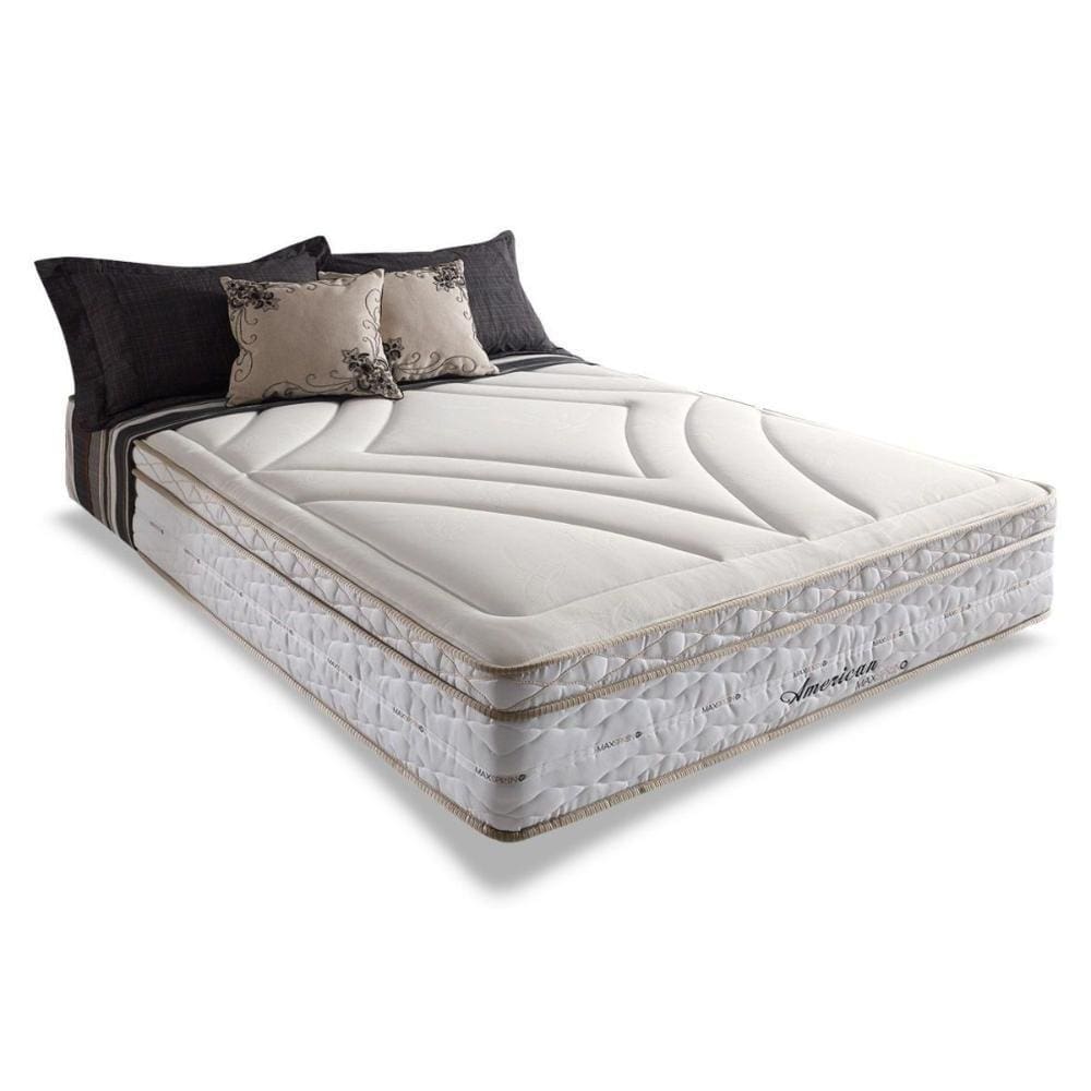 Colchão King Molas Maxspring American Pillow Top (193x203x33) - Herval