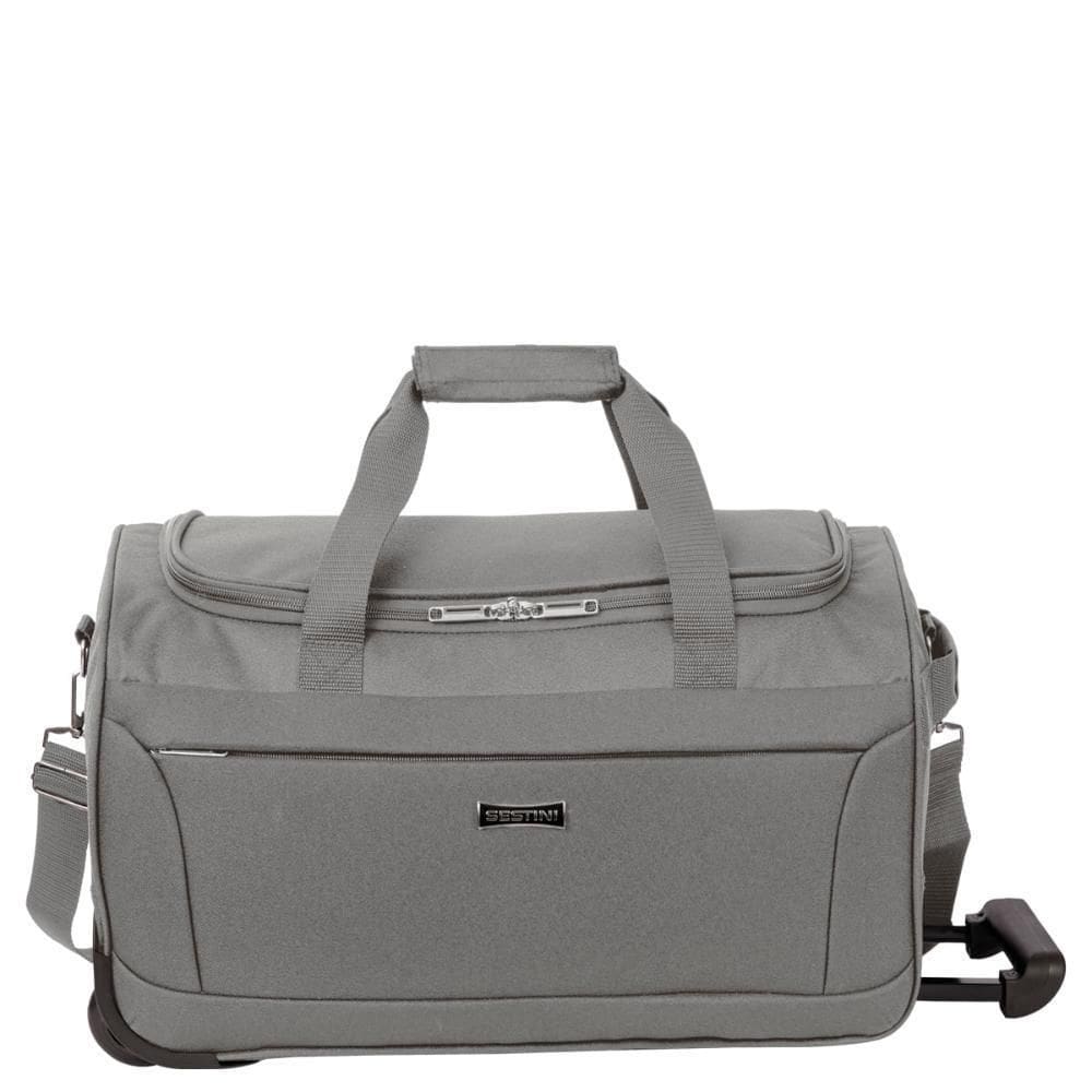 Sacola Com Carrinho Média Ultralight 5T Plus - Cinza