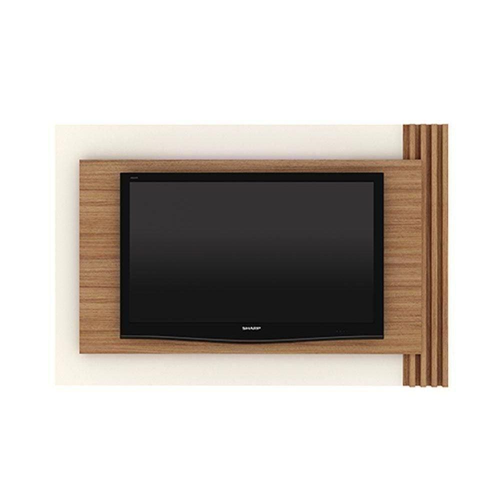 Painel Home P-tv Até 65 Polegadas Pl3001 180x120cm Natural-off White - Tecno Mobili