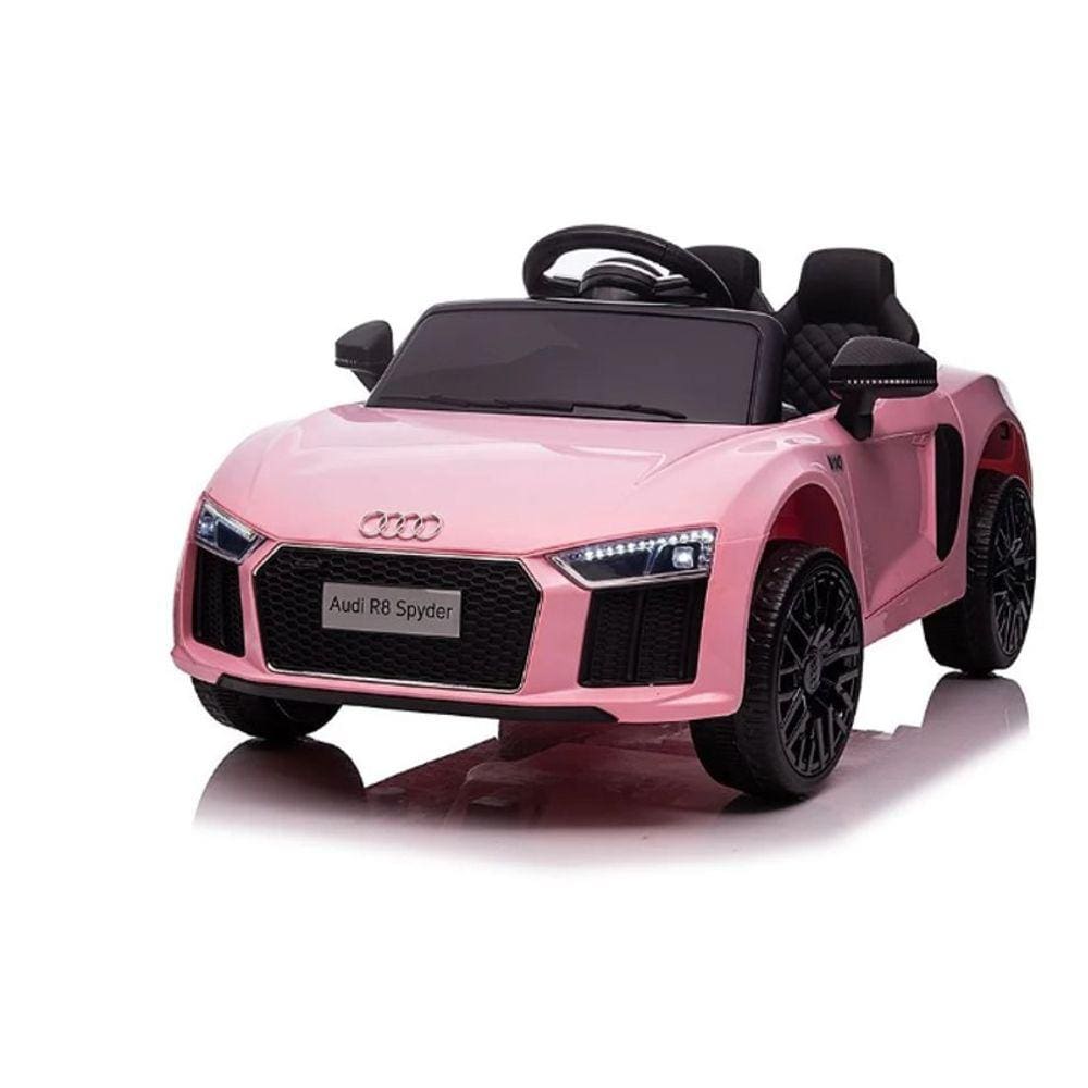 Carro Elétrico Audi TT Rosa Controle Remoto 12V - Shiny Toys