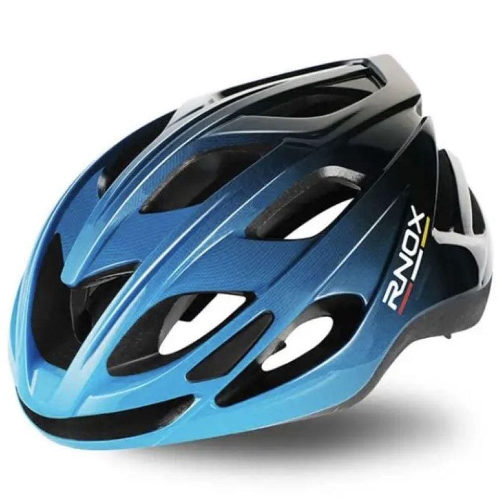 Capacete Ciclismo Rnox Roadbike Segurança Proteção Model2023 Azul