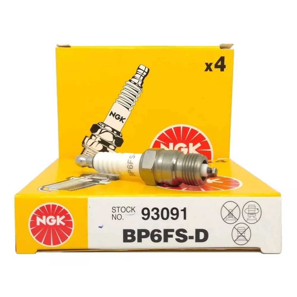 Jogo Vela Chevette Chevy Marajo Gasolina Bp6fsd