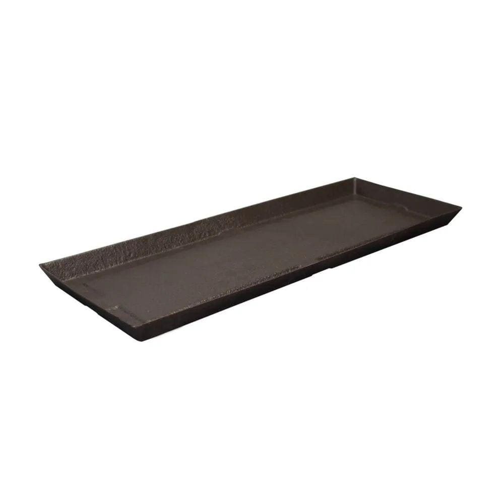 Prato para Vasos de Planta Retangular Slim 41 Café