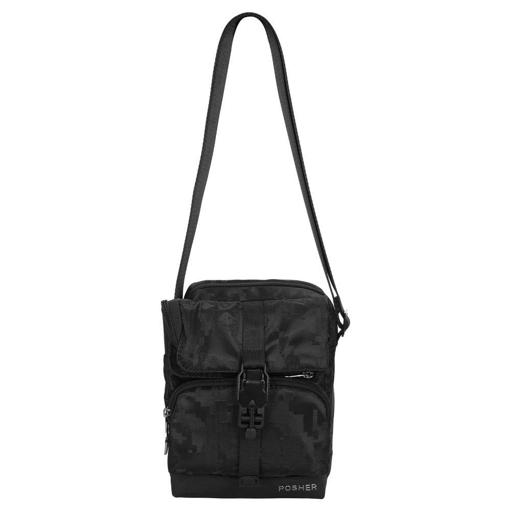 Bolsa Transversal CrossBag Paramount para tablet 7,9\" Posher Preta