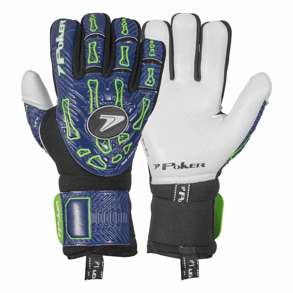 Luva De Goleiro Poker Futebol De Campo Profissional Hug Flex 4