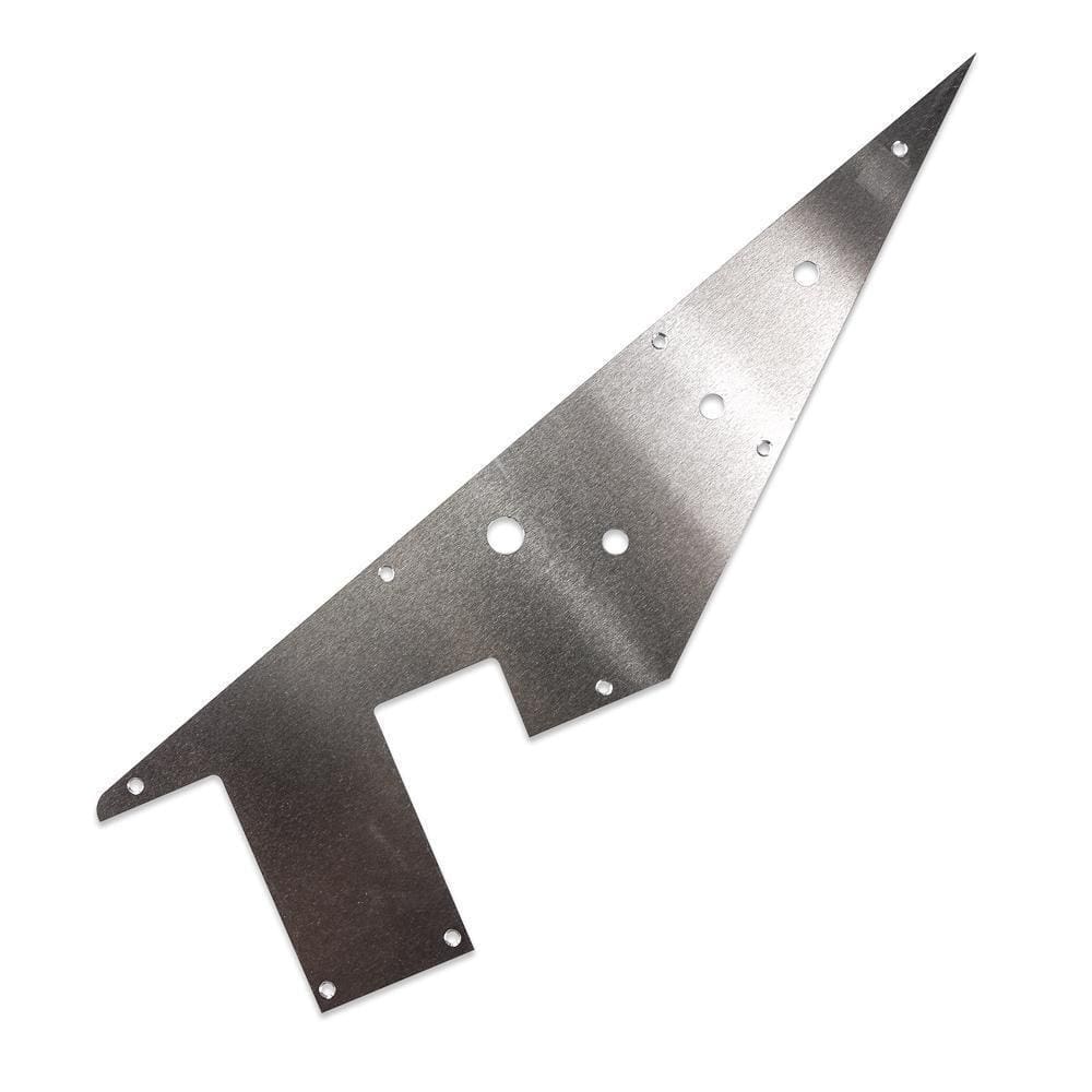 Escudo Para Guitarra Flying-v Prata Half Shape Spirit 524-sr [f035]