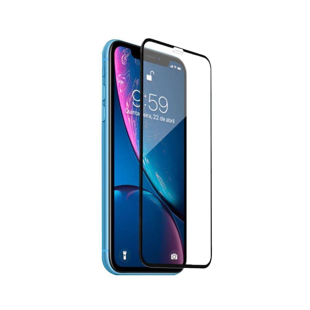 Película 3D Vidro Compatível Com Motorola Moto G9 Plus