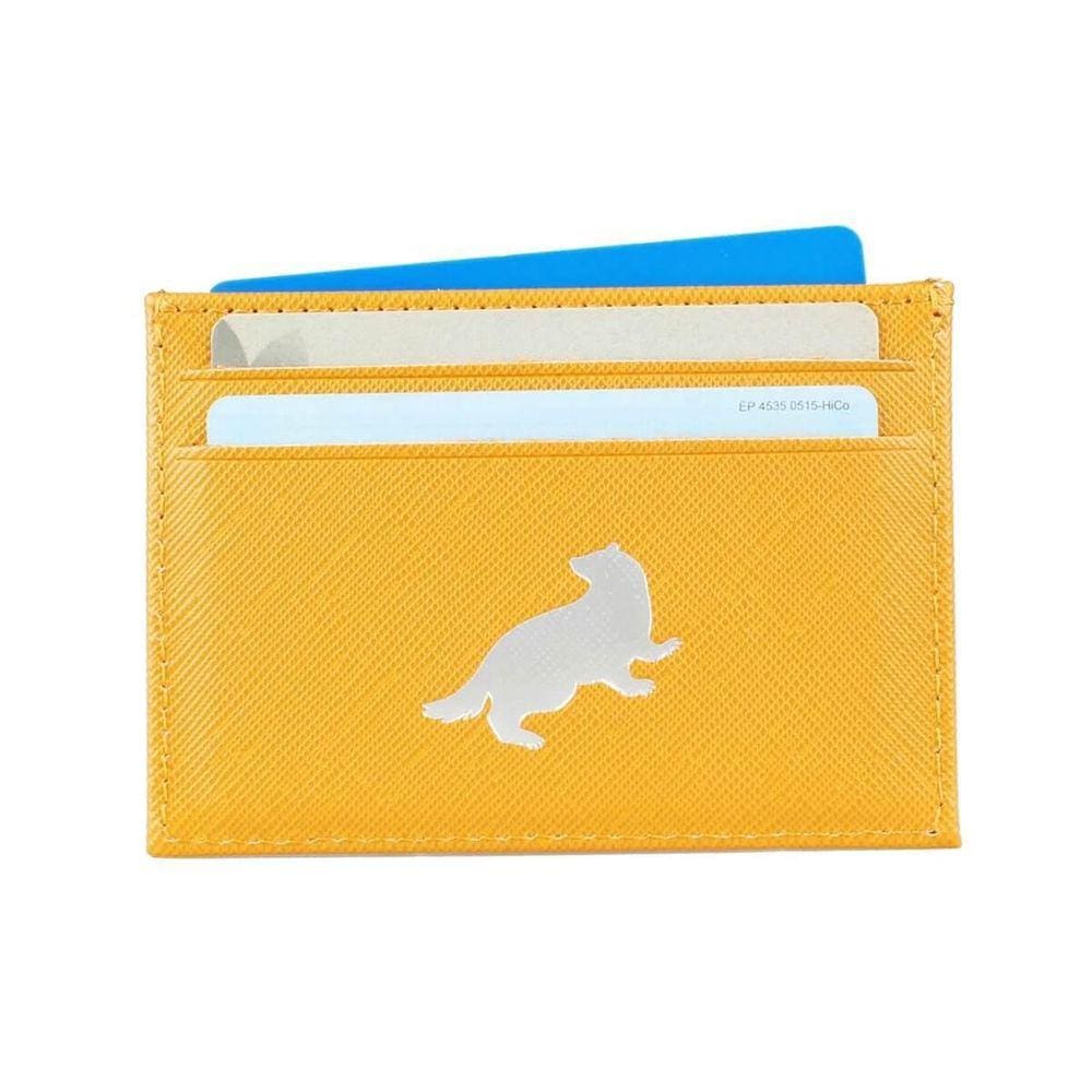 Carteira Slim Porta Carões - Lufa Lufa - Harry Potter