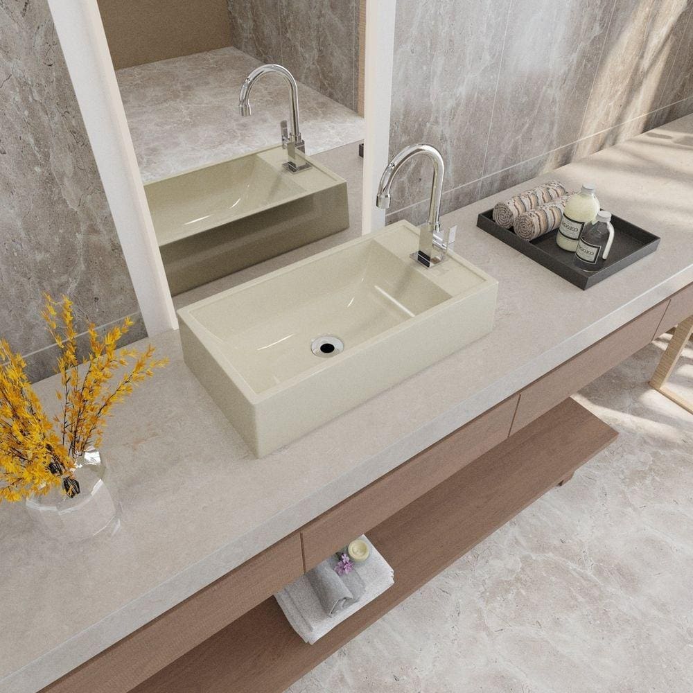 Kit Cuba Rl545 Roma com Válvula Metal Bege