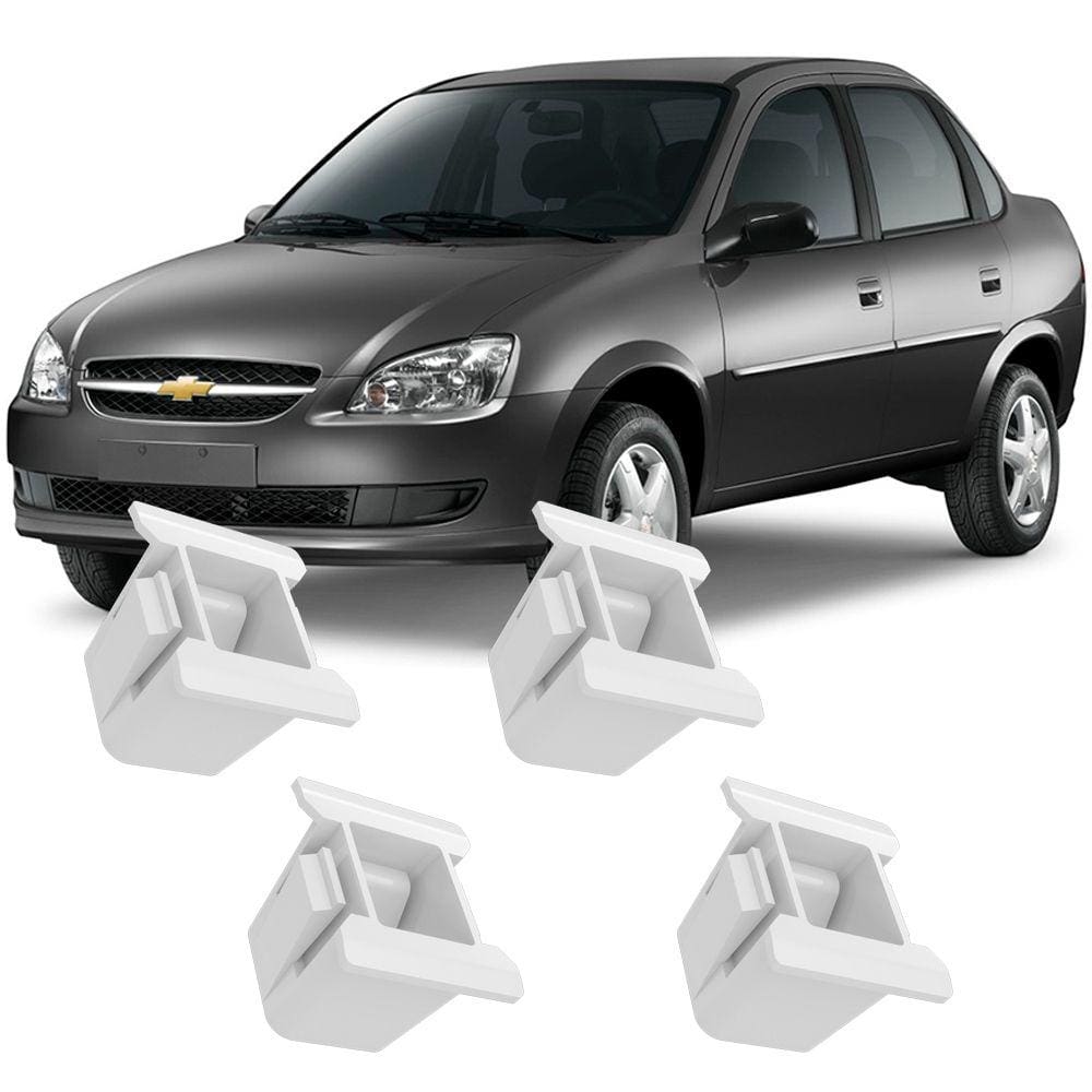 Kit 4 Buchas Presilhas Grampos Para Fixação Farol Classic 2011 2012 2013 2014 2015 2016