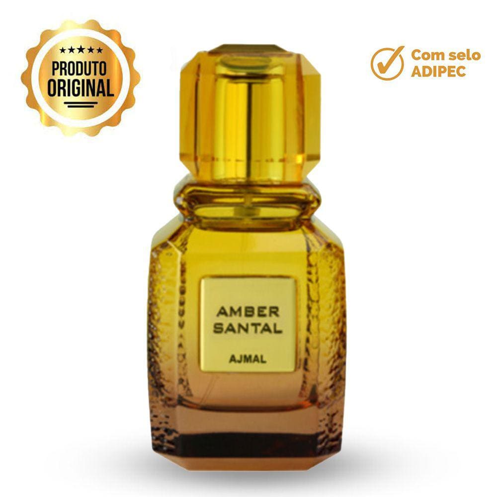 Perfume Ajmal Amber Santal Eau De Parfum Unissex 100ml