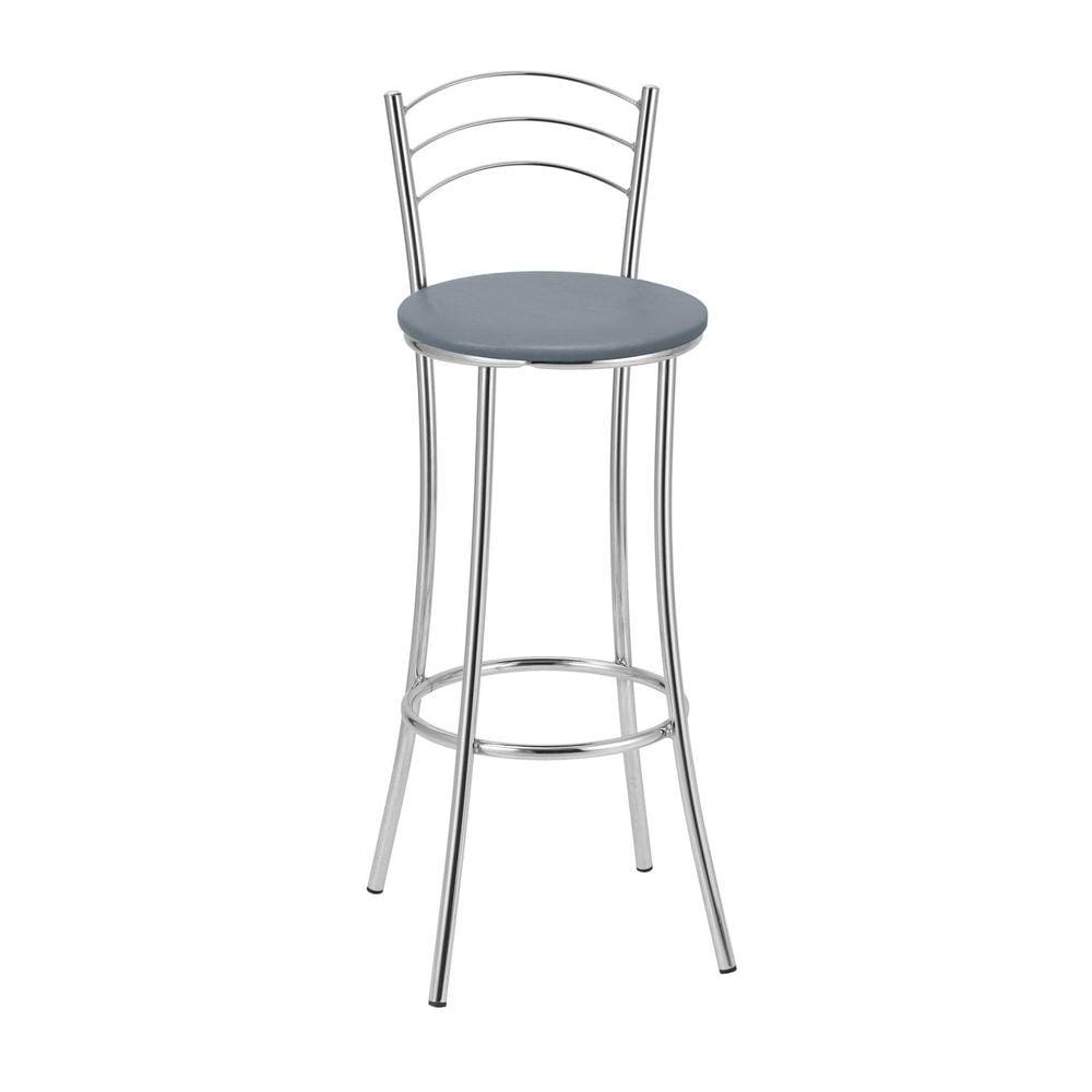 Banqueta para Cozinha Bc26/a A144 Cromado/Cinza