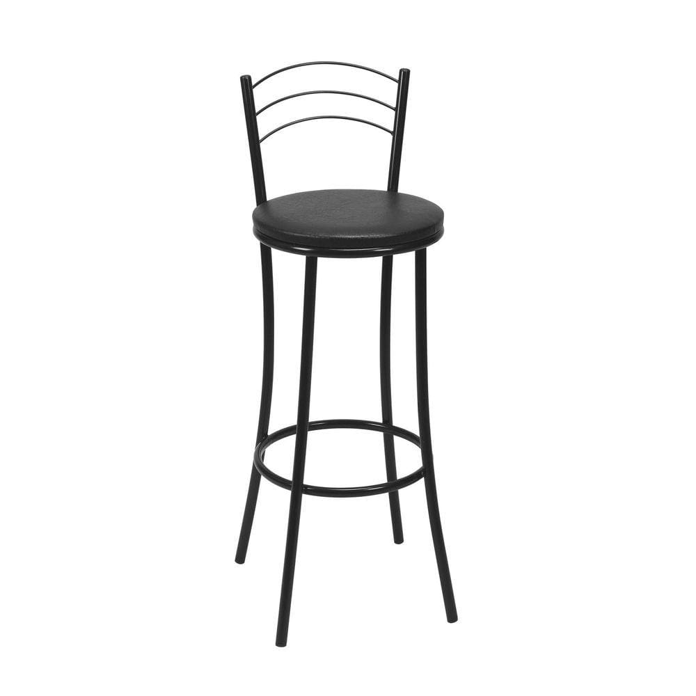 Banqueta para Cozinha Alta Pintada Preta Bp26/a - A101 Preto