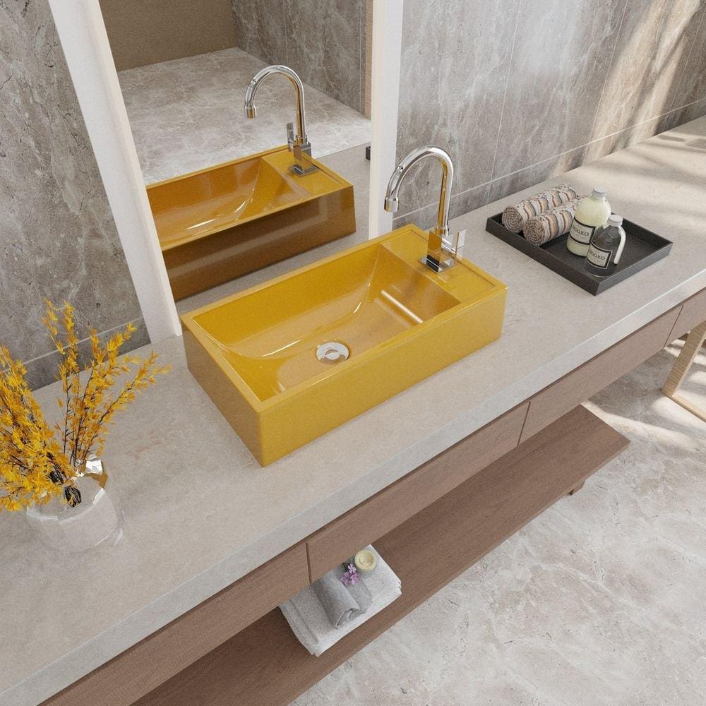 Kit Cuba Rl545 Roma com Válvula Botão Amarelo