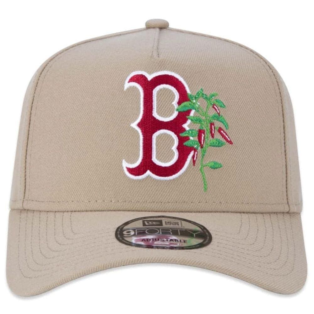 Boné New Era Aba Curva 9FORTY Boston Red Sox Rooted Nature