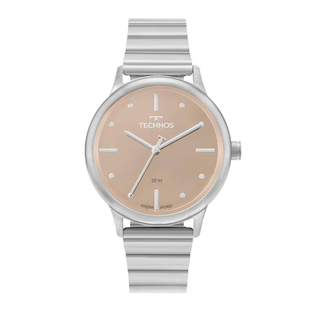 Relógio Technos Feminino Style Prata 2036MQP/1J