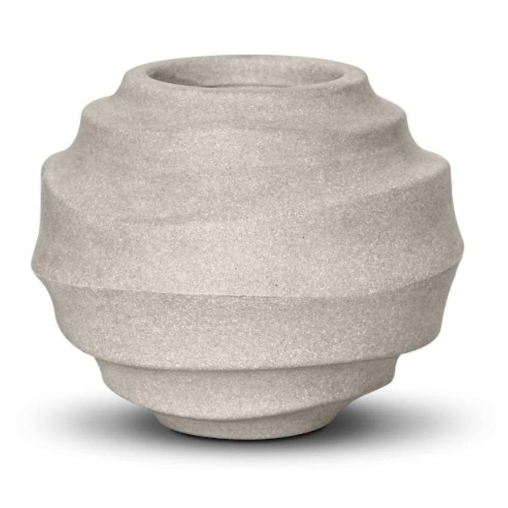 Vaso Wave Oval 19  5,3L  Cor Cimento Nutriplan