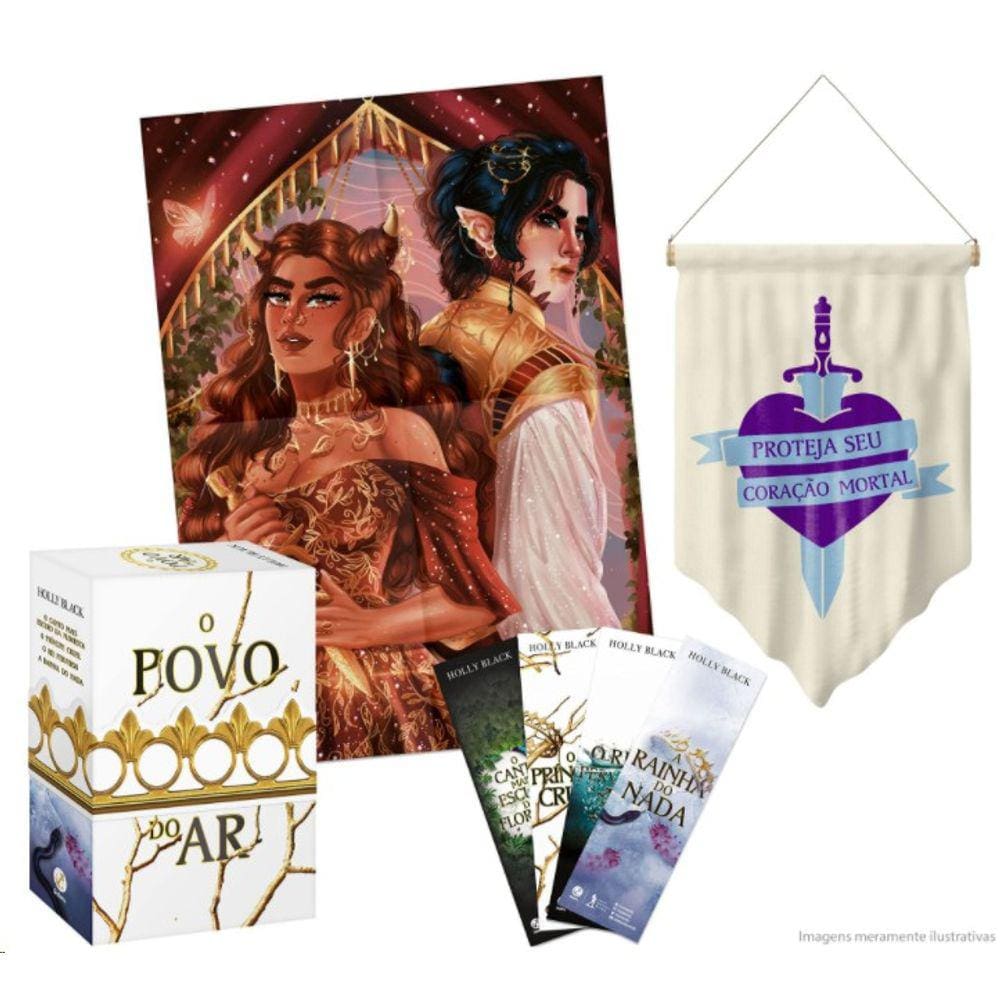 Box o Povo do ar - Acompanha Brindes