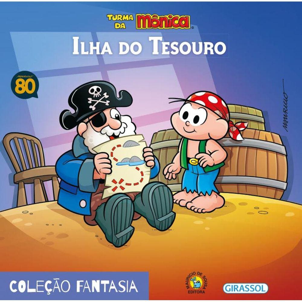 Turma da Mônica - Fantasia - Ilha do Tesouro