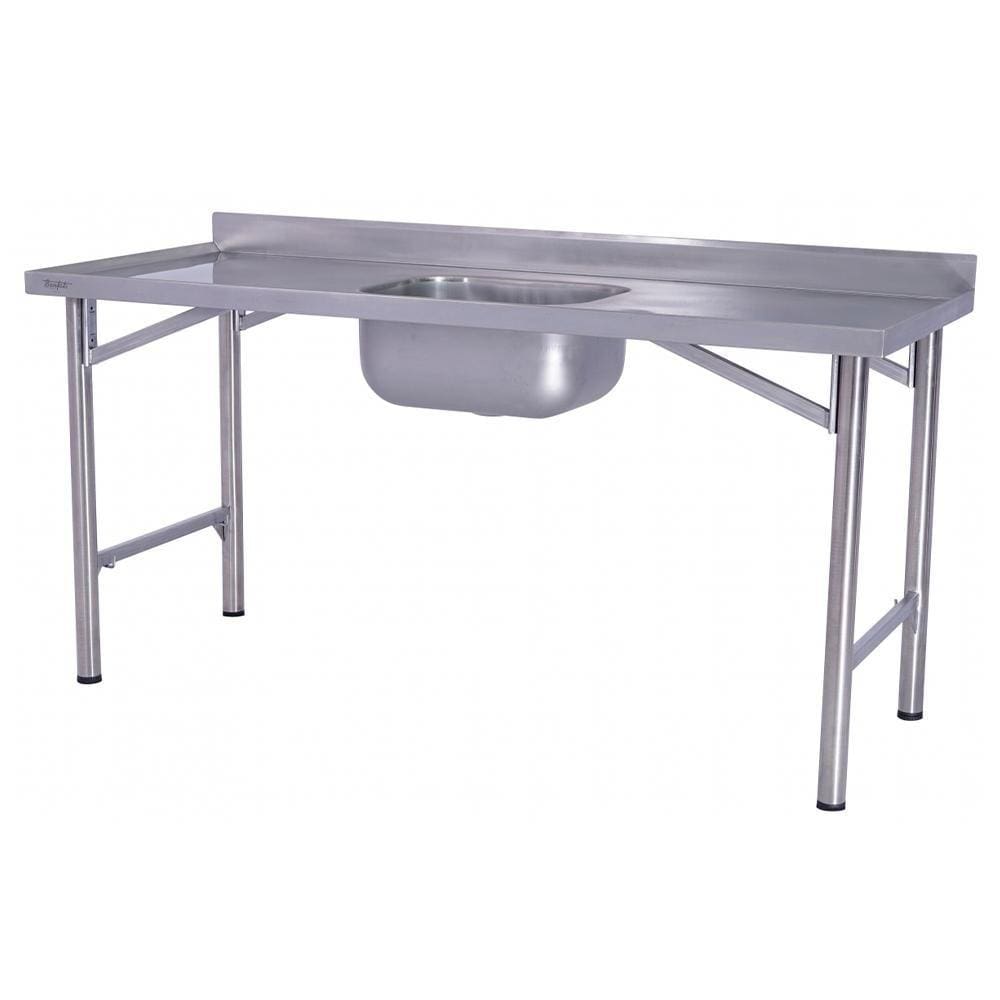 Pia Industrial Benfati Inox 1,20m com 1 Cuba 661