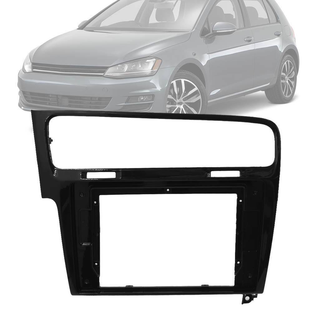 Moldura Painel 2 Din 10 Polegadas Golf Mk7 2013 Até 2019