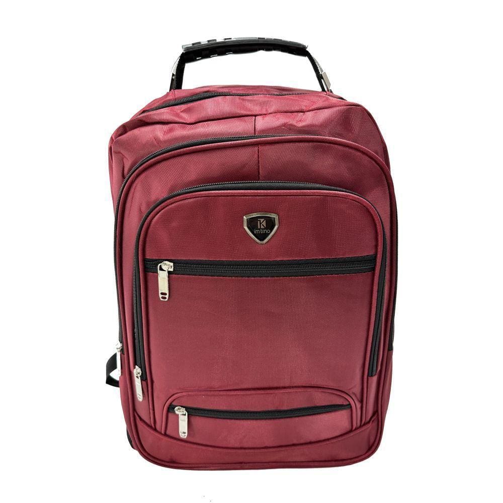 Mochila Casual 20\"Notebook Premium Plus - Vinho - Kimtino