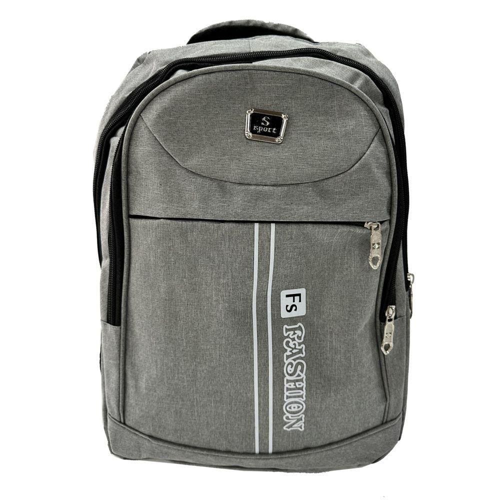 Mochila Juvenil Sport Colors - Cinza - Quanhe