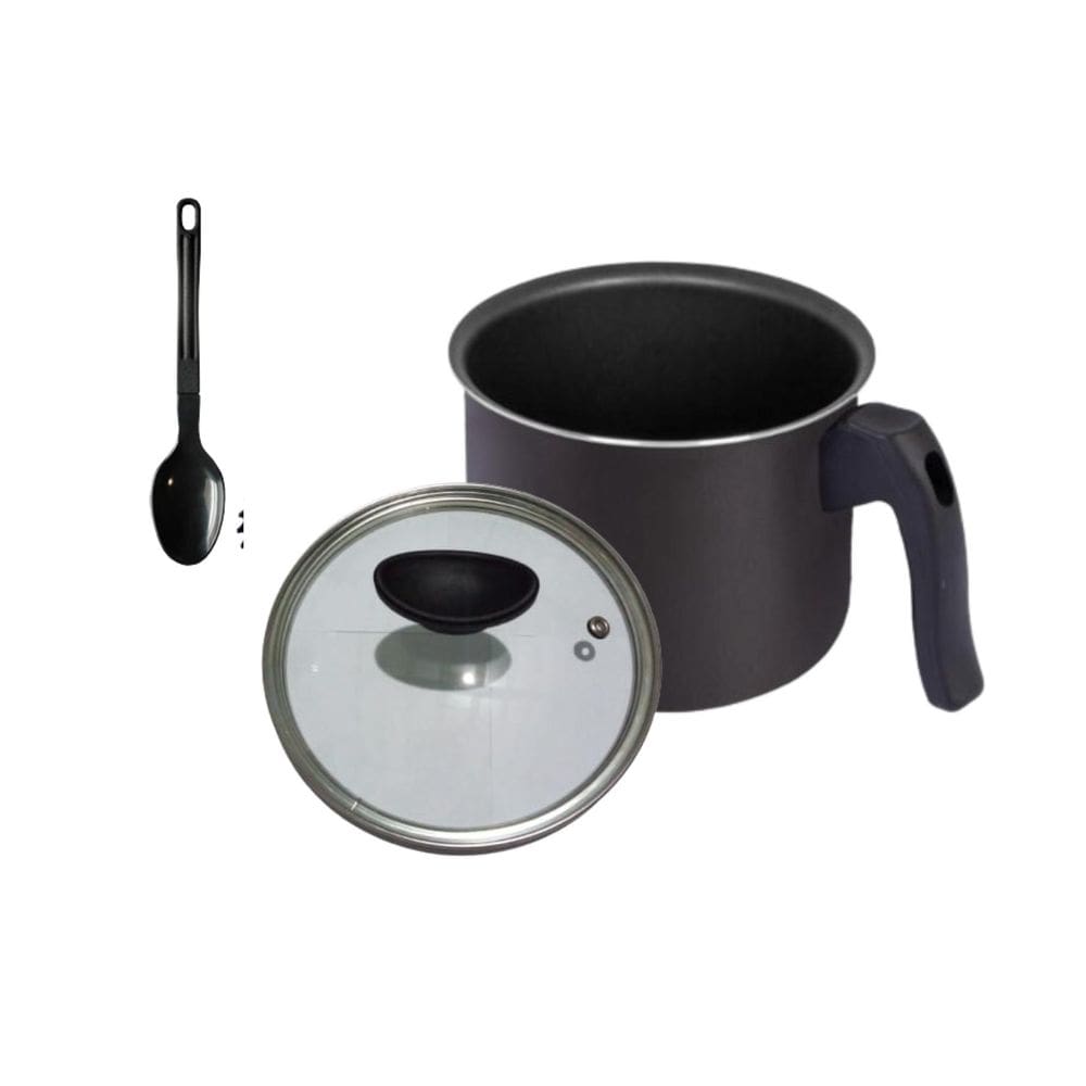 Fervedor Cor Preto N: 12 Com Tampa De Vidro