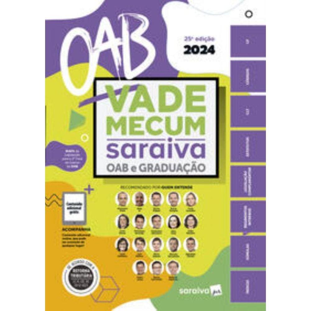 Vade Mecum Oab E Graduacao - 25A Edicao 2024