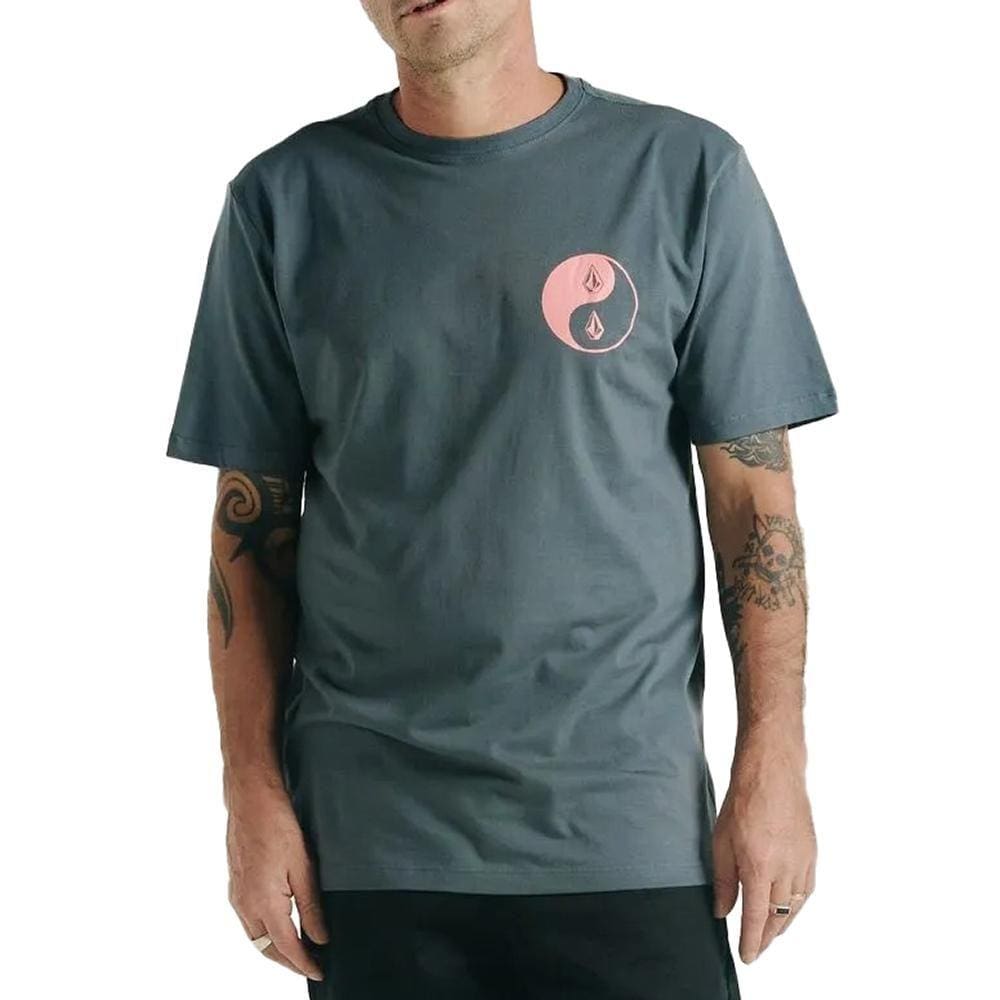 Camiseta Volcom Crowned WT24 Masculina Grafite