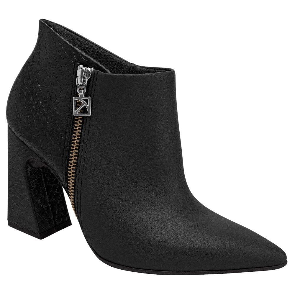 Bota Bico Fino Piccadilly 749145-1 Feminina - Off White