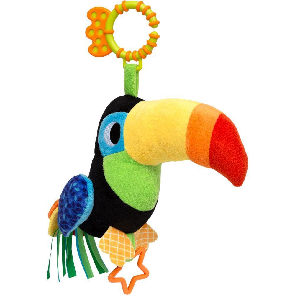 Tucano de Atividades Zaza com Mordedor e Chocalho Buba 18046